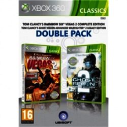 Ubisoft Double Pack Ghost Recon Advance Warfighter 2 & Tom Clancys Rainbow Six Vegas 2 Game